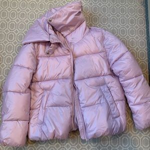 Kendall + Kylie Pink Puffer Winter Coat